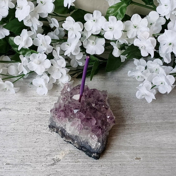 Amethyst Incense Holders