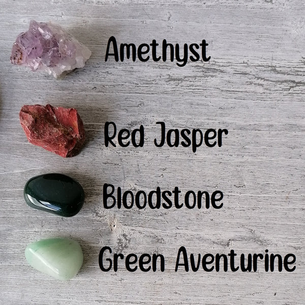 Crystals For Aries - Natural & Tumbled Stones