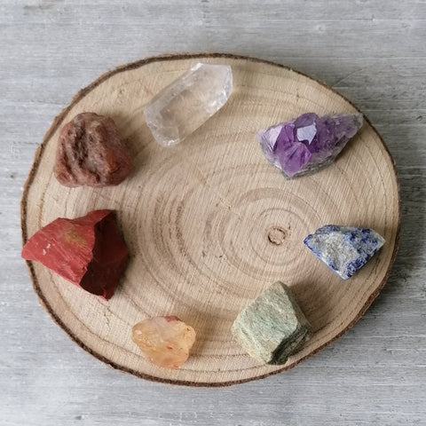 Seven Chakra Natural Crystal Set