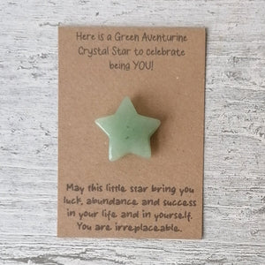 Green Aventurine Star