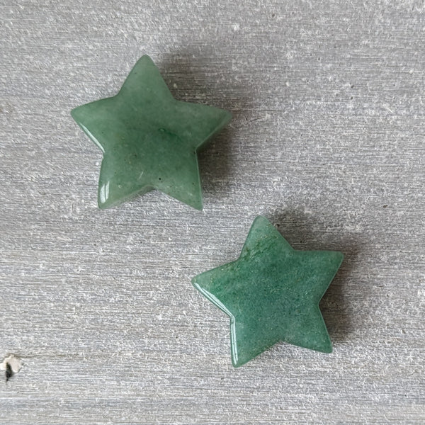 Green Aventurine Star