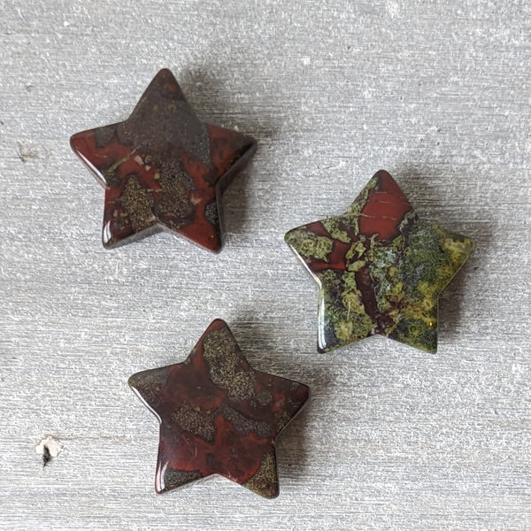 Dragons Blood Jasper Star