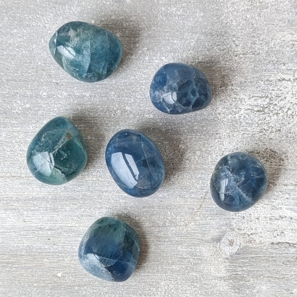 Blue Fluorite Tumblestone