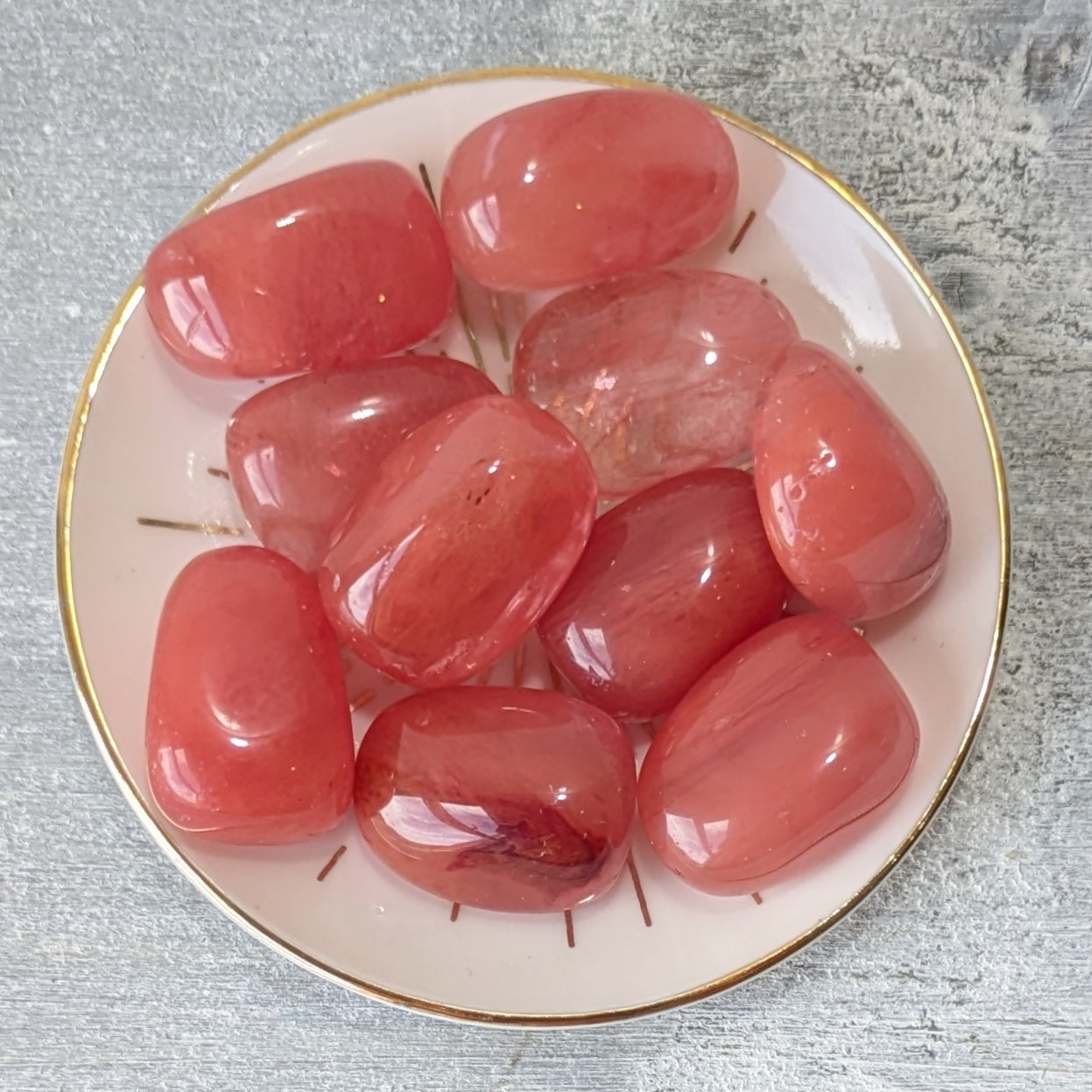 Cherry Quartz Tumblestone