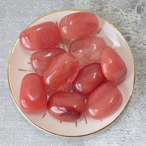 Cherry Quartz Tumblestone