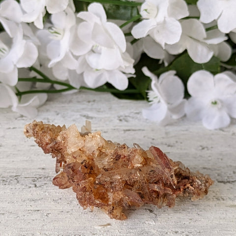 Red River Quartz Crystal Cluster - 001