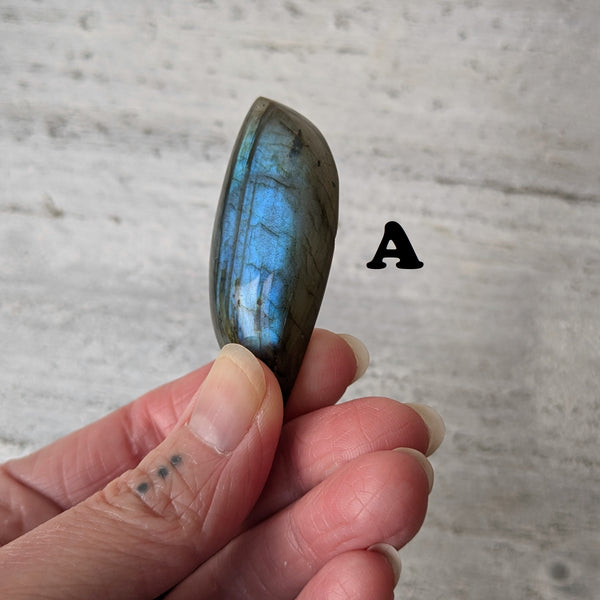 Labradorite Polished Leaf - Sold As Seen