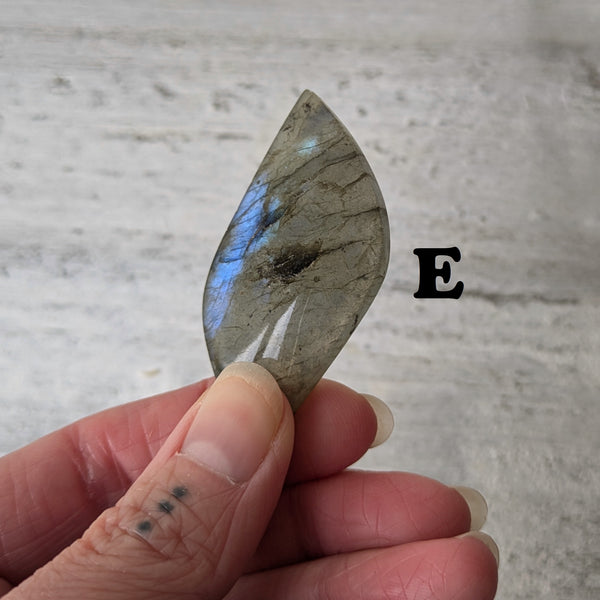 Labradorite Polished Leaf - Sold As Seen