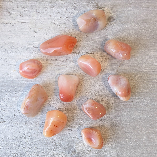 Apricot Agate Tumblestone