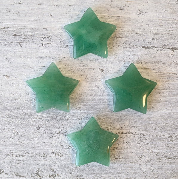 Green Aventurine Star