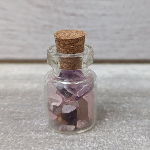 Crystal Inspiration Bottle - Never Stop Dreaming