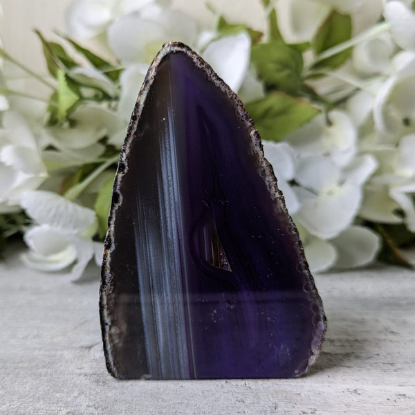 Purple Agate Nodule Sold As Seen