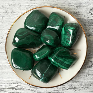 Malachite Tumblestone