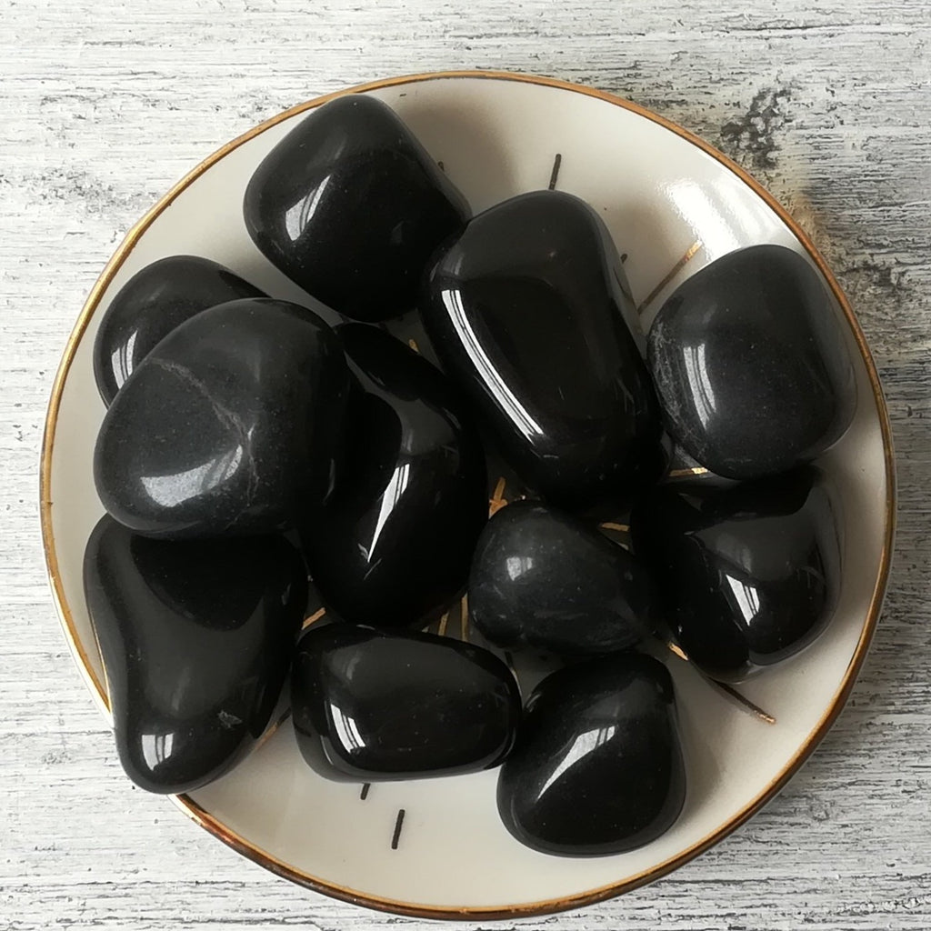 Black agate sale