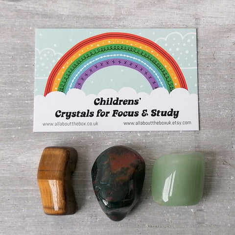 Childrens Crystals for Focus & Study