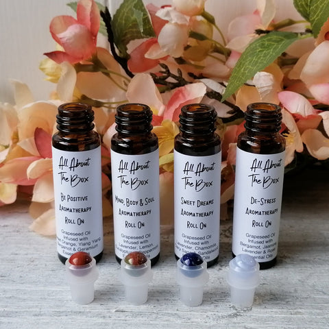 Crystal Aromatherapy Roll Ons