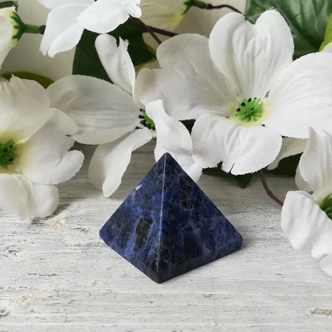 Blue Sodalite Pyramid