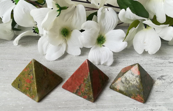 Unakite Pyramid