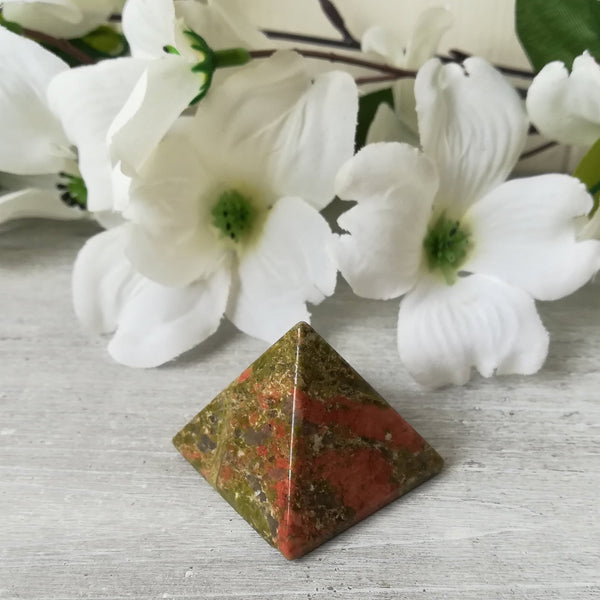 Unakite Pyramid