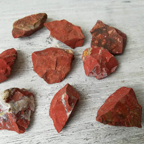 Raw Red Jasper