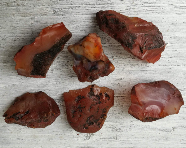 Raw Brazilian Carnelian