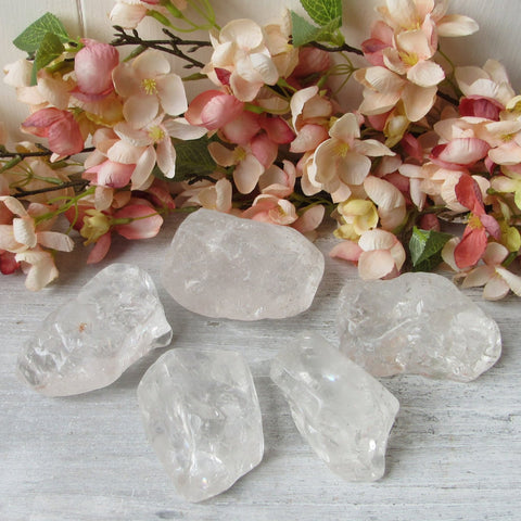 Semi Tumbled Clear Quartz