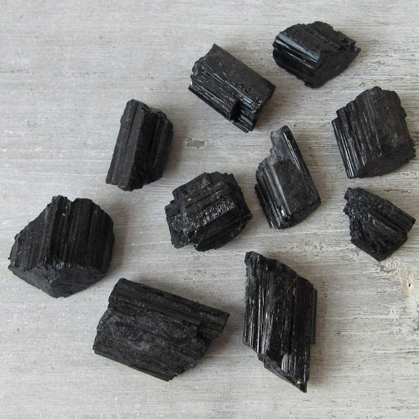 Raw Black Tourmaline