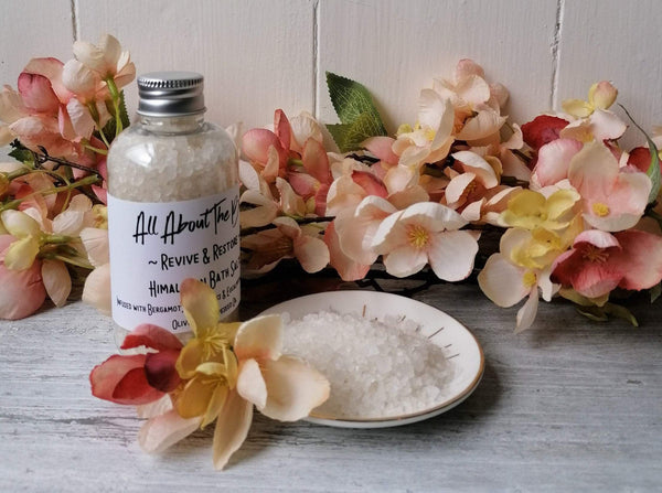 Aromatherapy Himalayan Bath Salt Gift Box - Set of 4