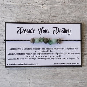 Crystal Bracelet - Decide Your Destiny