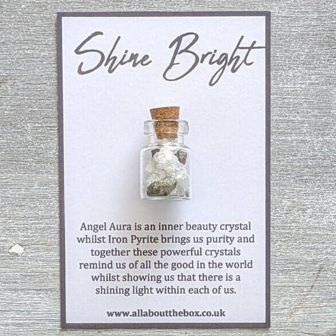 Crystal Inspiration Bottle - Shine Bright